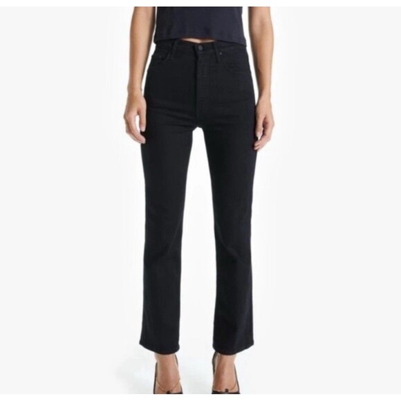 Mother Denim The Tripper Ankle Jeans Size 32 Color:Not Guilty Faded Black - Picture 3 of 16